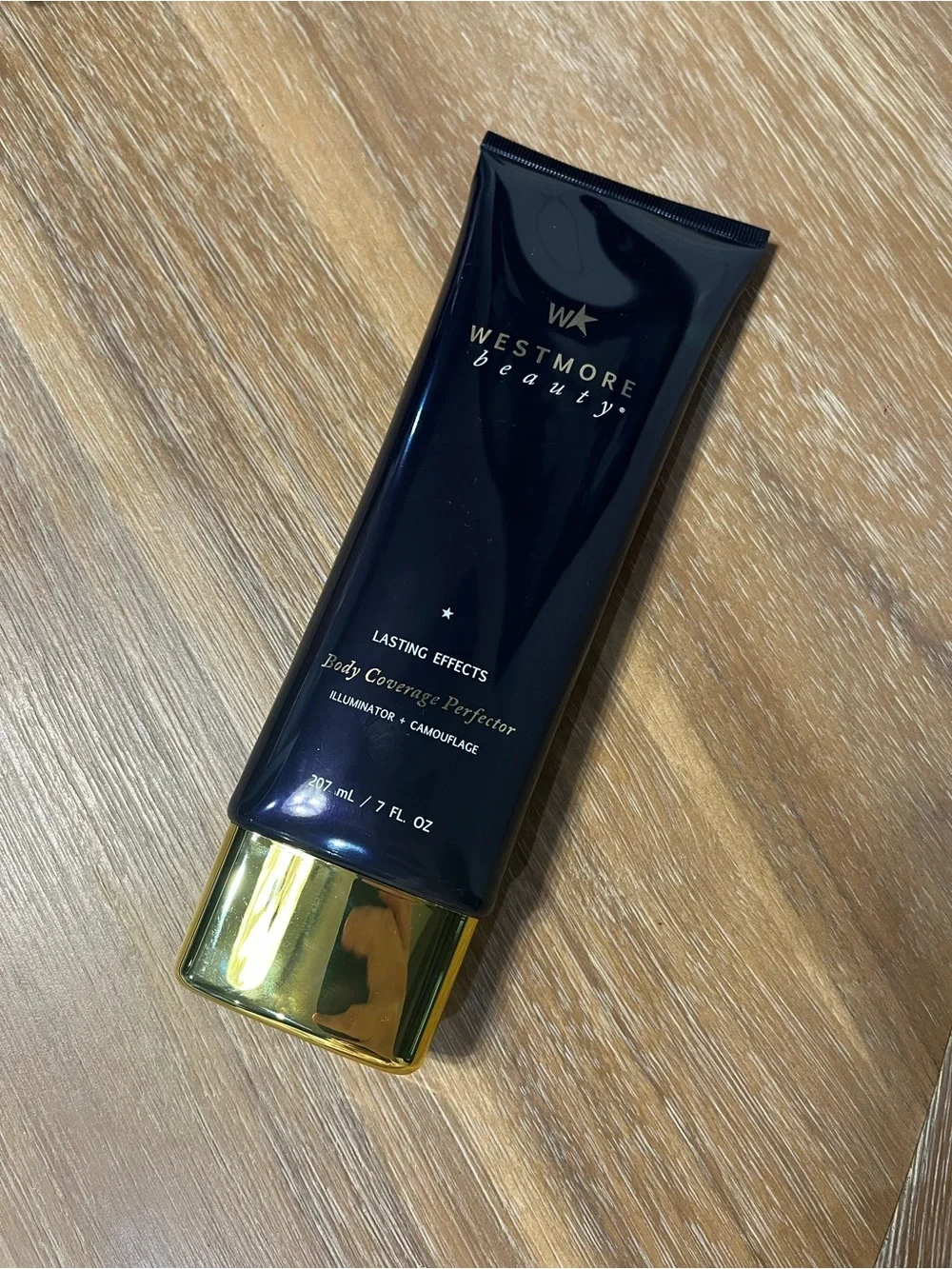 7oz! Westmore Beauty Body Coverage Perfector Waterproof Leg & Body Makeup/Bronze